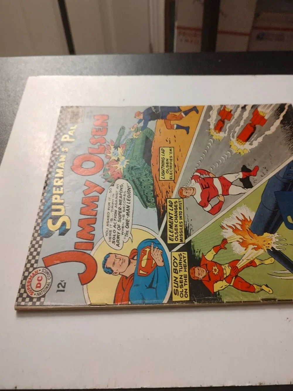 JIMMY OLSEN # 99 The One-Man Legion Cover by Curt Swan & by George Klein
